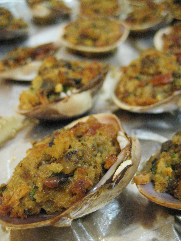 FOOD FOR WINE Italian Baked Clams Wine4Food